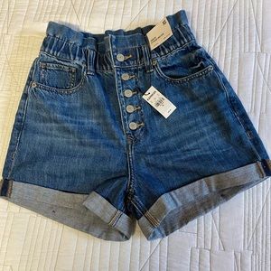 High rise shorts